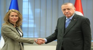 Cumhurbaşkanı Erdoğan, Estonya Başbakanı Kallas ile bir araya geldi