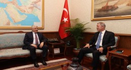 Millî Savunma Bakanı Hulusi Akar, Özbekistan Güvenlik Konseyi Sekreteri Korgeneral Viktor Mahmudov’u Kabul Etti