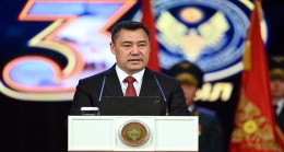 Выступление Президента Садыра Жапарова на мероприятии по случаю 30-й годовщины образования Вооруженных сил Кыргызстана