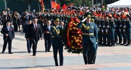 В Бишкеке состоялся митинг-реквием по случаю 77-летия Победы в Великой Отечественной войне
