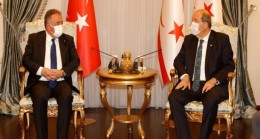 Cumhurbaşkanı Ersin Tatar, Türkiye’den gelen Osmaniye Ticaret ve Sanayi Odası heyetini kabul etti: “KKTC, tüm sıkıntılara rağmen her geçen gün gelişiyor”