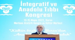 Emine Erdoğan, “İntegratif ve Anadolu Tıbbı Kongresi”ne katıldı