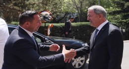 Millî Savunma Bakanı Hulusi Akar, Kosova Savunma Bakanı Armend Mehaj ile Görüştü