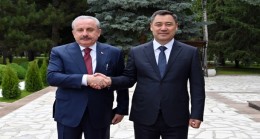 Президент Садыр Жапаров принял Председателя Великого Национального собрания Турции Мустафу Шентопа