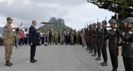 Cumhurbaşkanı Ersin Tatar, Şehit Teğmen Caner Gönyeli-2022 Arama Kurtarma Davet Tatbikatı’nın icrasına katıldı