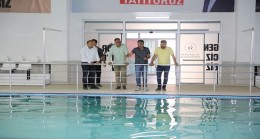 Eyyübiye Yarı Olimpik Yüzme Havuzu Açılışa Hazır
