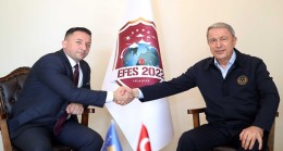 Millî Savunma Bakanı Hulusi Akar, Kosova Savunma Bakanı Armend Mehaj ile Görüştü