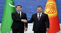 Президент Садыр Жапаров встретился с Президентом Туркменистана Сердаром Бердымухамедовым