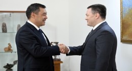 Президент Садыр Жапаров принял Генпрокурора России Игоря Краснова