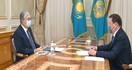 Глава государства принял акима Северо-Казахстанской области Кумара Аксакалова