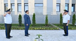Президент Садыр Жапаров принял участие в открытии нового здания органов нацбезопасности