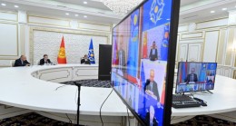 Президент Садыр Жапаров принял участие во внеочередной сессии СКБ ОДКБ