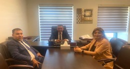 Azerbaycan Basın Konseyi Başkanı Reşad Mecid’e nezaket ziyaretinde bulunduk