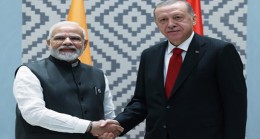 Cumhurbaşkanı Erdoğan, Hindistan Başbakanı Modi’yi kabul etti