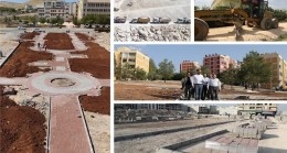 Eyyübiye Belediyesi Park ve Yol Yapımına Ara Vermiyor
