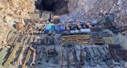 Pençe-Kilit Operasyonu Bölgesinde İki Mağara Tespit Edildi, Çok Sayıda Silah ve Mühimmat Ele Geçirildi