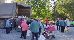 «Единая Россия» доставила 1000 продуктовых наборов и медикаменты в села Херсонской области