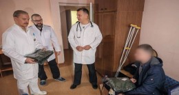 «Единая Россия» передала одежду для пациентов военного госпиталя в Балашихе