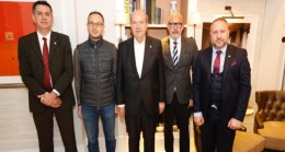 Cumhurbaşkanı Ersin Tatar, eski İngiltere çalışma bakanı ve Azerbaycan milletvekili ile görüştü