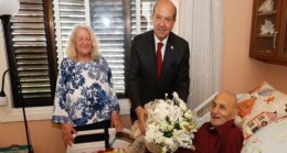 Cumhurbaşkanı Ersin Tatar’dan Erenköy Mücahidi Ergün Vehbi’ye ziyaret