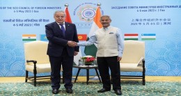 Meeting of Foreign Ministers of Tajikistan and India