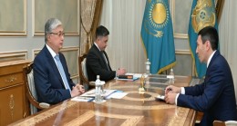 Başkan Kassym-Jomart Tokayev, Samruk-Kazyna JSC Yönetim Kurulu Başkanı Nurlan Zhakupov’u kabul etti