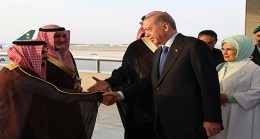 Cumhurbaşkanı Erdoğan Suudi Arabistan’da