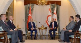 Cumhurbaşkanı Ersin Tatar, Denizli Büyükşehir Belediye Başkanı Osman Zolan’ı kabul etti