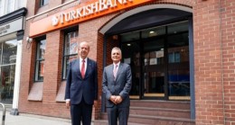 Cumhurbaşkanı Ersin Tatar, Londra temasları kapsamında Türk Bankası’nı ziyaret etti