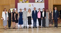 Cumhurbaşkanı Ersin Tatar ve eşi Sibel Tatar Girişimcilikte ve İstihdamda Kadın Çalıştayına katıldı