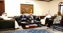 Kuveyt Arap Ekonomik Kalkınma Fonu Genel Müdürü ile görüşme