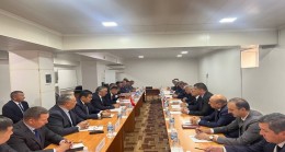 Tacikistan Cumhuriyeti ve Kırgız Cumhuriyeti delegasyonlarının topografik çalışma grupları toplantısı