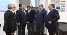 Tacikistan Halkların Demokratik Partisi’nin Darvoz ilçesindeki binasının açılışı