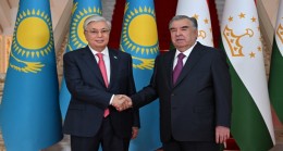Devlet Başkanı Kassym-Jomart Tokayev, Tacikistan Cumhurbaşkanı ile görüştü
