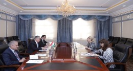 Dışişleri Bakanının Duşanbe’de AGİT Program Ofisi Başkan Vekili ile Görüşmesi