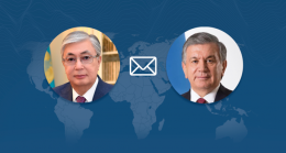 Kassym-Jomart Tokayev, Özbekistan Cumhurbaşkanı’na tebrik telgrafı gönderdi