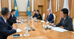 Kassym-Jomart Tokayev, SINOPEC Corporation Başkanı Yu Baotsai’yi kabul etti