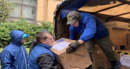 Birleşik Rusya’nın Moskova aktivistleri Donetsk’teki bir askeri hastaneye ilaç gönderdi