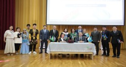 Azərbaycan diasporu Aktau şəhərində keçirilən beynəlxalq forumda iştirak edib