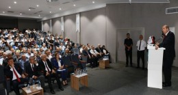 Cumhurbaşkanı Ersin Tatar, Girne Üniversitesi Denizcilik Fakültesi ve Girne Üniversitesi Denizcilik Merkezi (GÜDENMER) iş birliğinde düzenlenen, “KKTC ve Sürdürülebilir Denizel Ekonomi” 2023 Cumhuriyet Sempozyumu’na katıldı