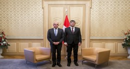 Tacikistan Cumhuriyeti Büyükelçisinin güven mektubunun İsviçre Konfederasyonu Başkanına sunulması