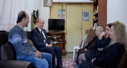 Cumhurbaşkanı Ersin Tatar, şehit ailelerini ziyaret etti