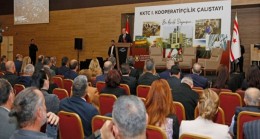 Cumhurbaşkanı Ersin Tatar ve eşi Sibel Tatar, Başbakan Yardımcılığı, Turizm, Kültür, Gençlik ve Çevre Bakanlığı, Kooperatif Şirketler Mukayyitliği tarafından düzenlenen “KKTC 1. Kooperatifçilik Çalıştayı’na” katıldı.