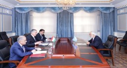 Dışişleri Bakanının UNDP Tacikistan Daimi Temsilcisi ile Görüşmesi