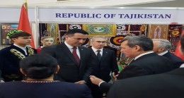 Aşkabat Uluslararası Sergisinde Tacikistan Köşesi
