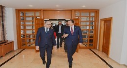 Büyükelçinin Eskişehir Anadolu Üniversitesi Rektörüyle Görüşmesi