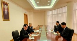 Meeting at the Ministry of Foreign Affairs of Turkmenistan