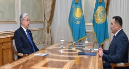 Devlet Başkanı, Milli Güvenlik Komitesi Başkanı Ermek Sagimbayev’i kabul etti