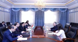 Bakan Yardımcısının Azerbaycan Büyükelçisi ile görüşmesi