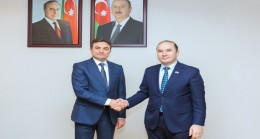 Büyükelçinin “Azerbaycan Havayolları” CJSC Başkan Vekili ile görüşmesi